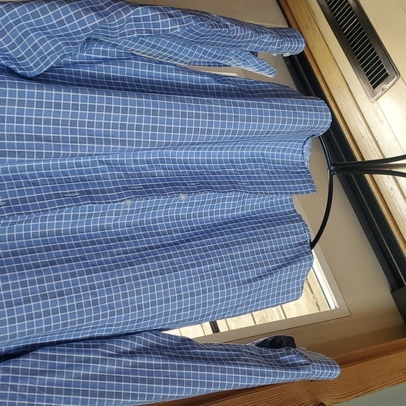 Egara Non-Iron Slim Fit Long Sleeve Casual Button Down Sz. L Shirt - Picture 4 of 11